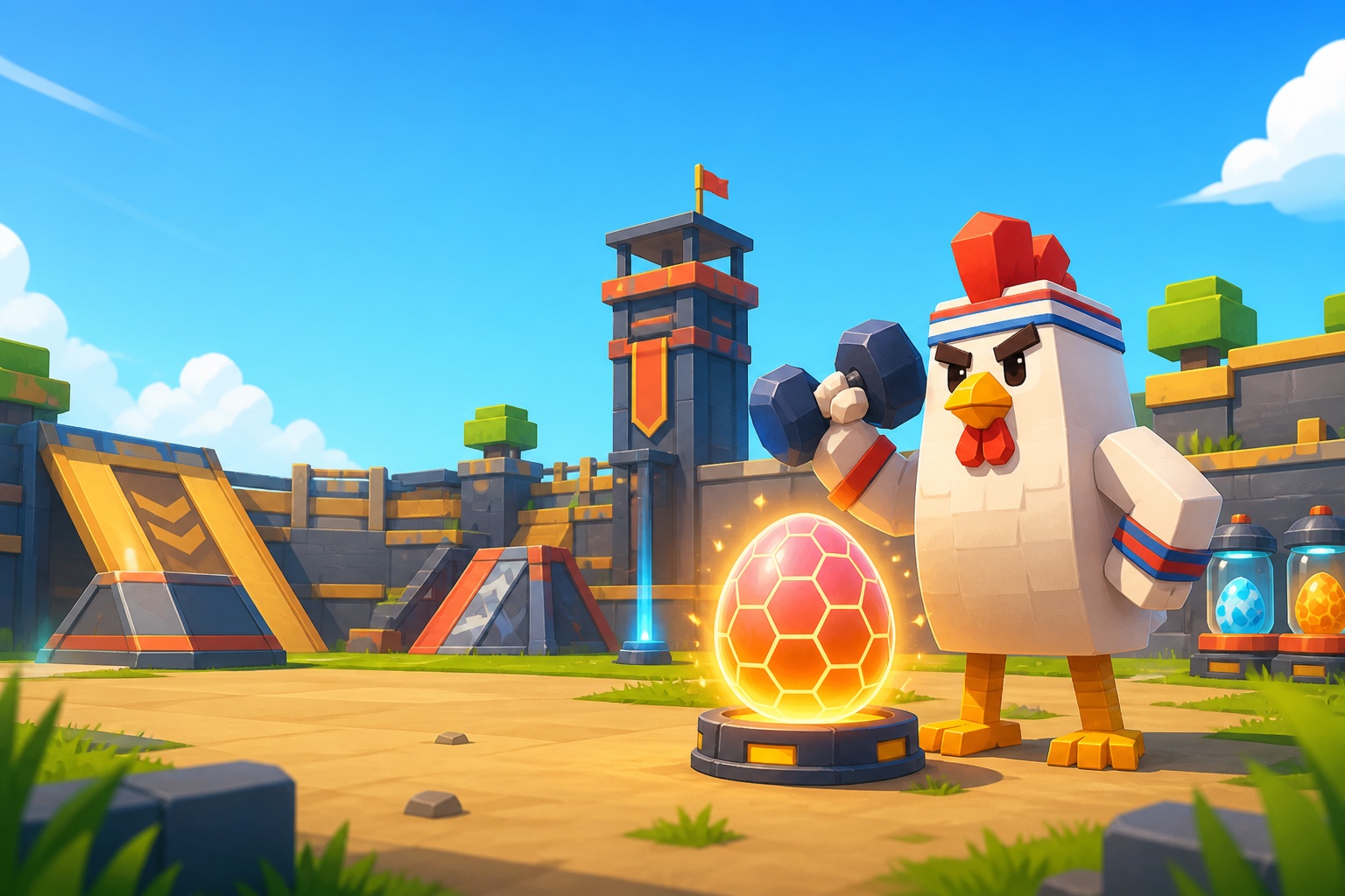Evidence-checked Grow a Chicken Fighter guides for attack, grinding, and fusion